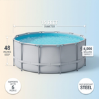 Premium Swimming Pool Set with Filter Pump