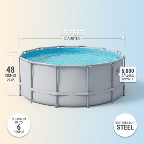 Premium Swimming Pool Set with Filter Pump