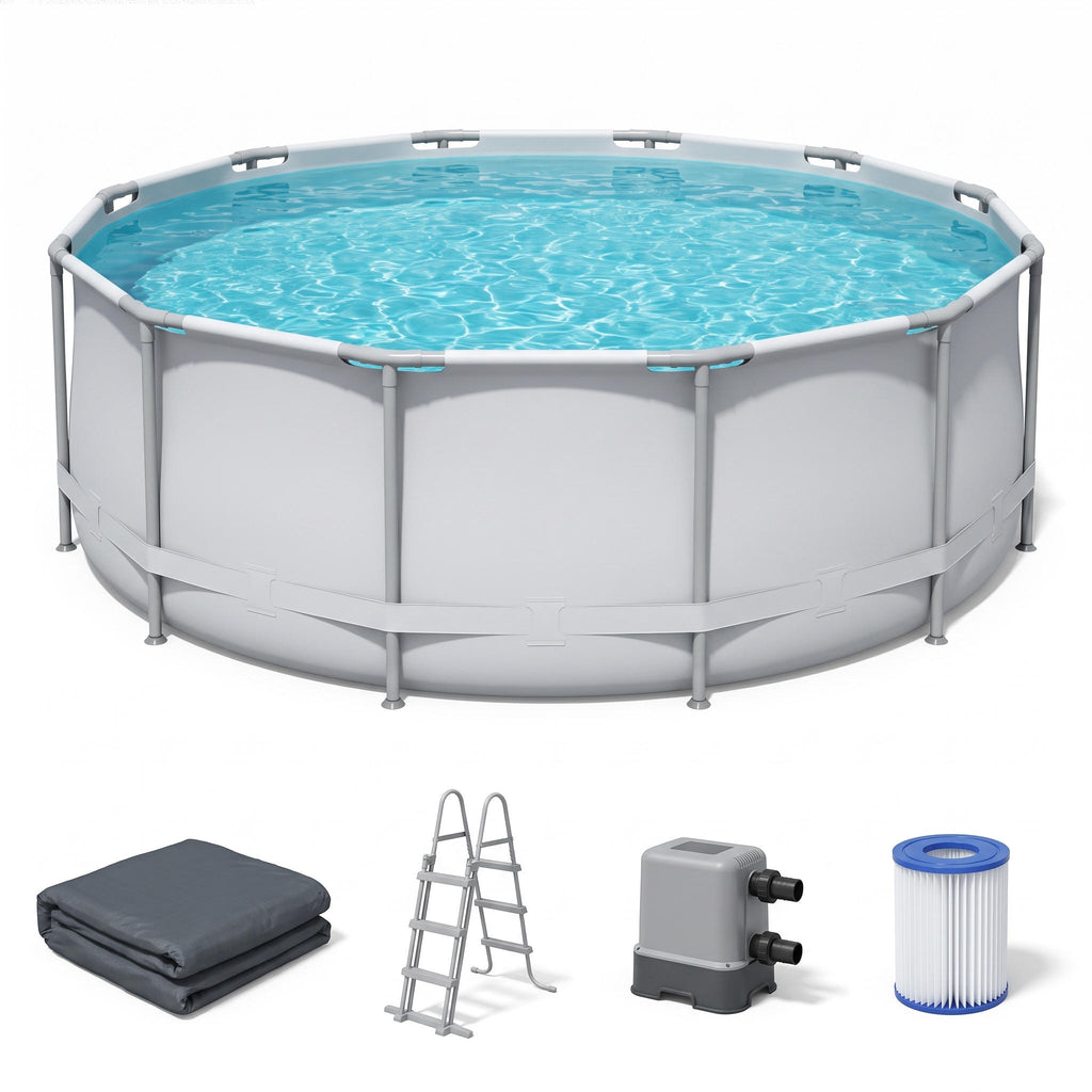 Premium Swimming Pool Set with Filter Pump