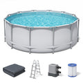 Premium Swimming Pool Set with Filter Pump